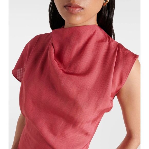 Tove Zola Asymmetric Midi-Dress Size 38 (6) $1095 - Picture 2 of 11